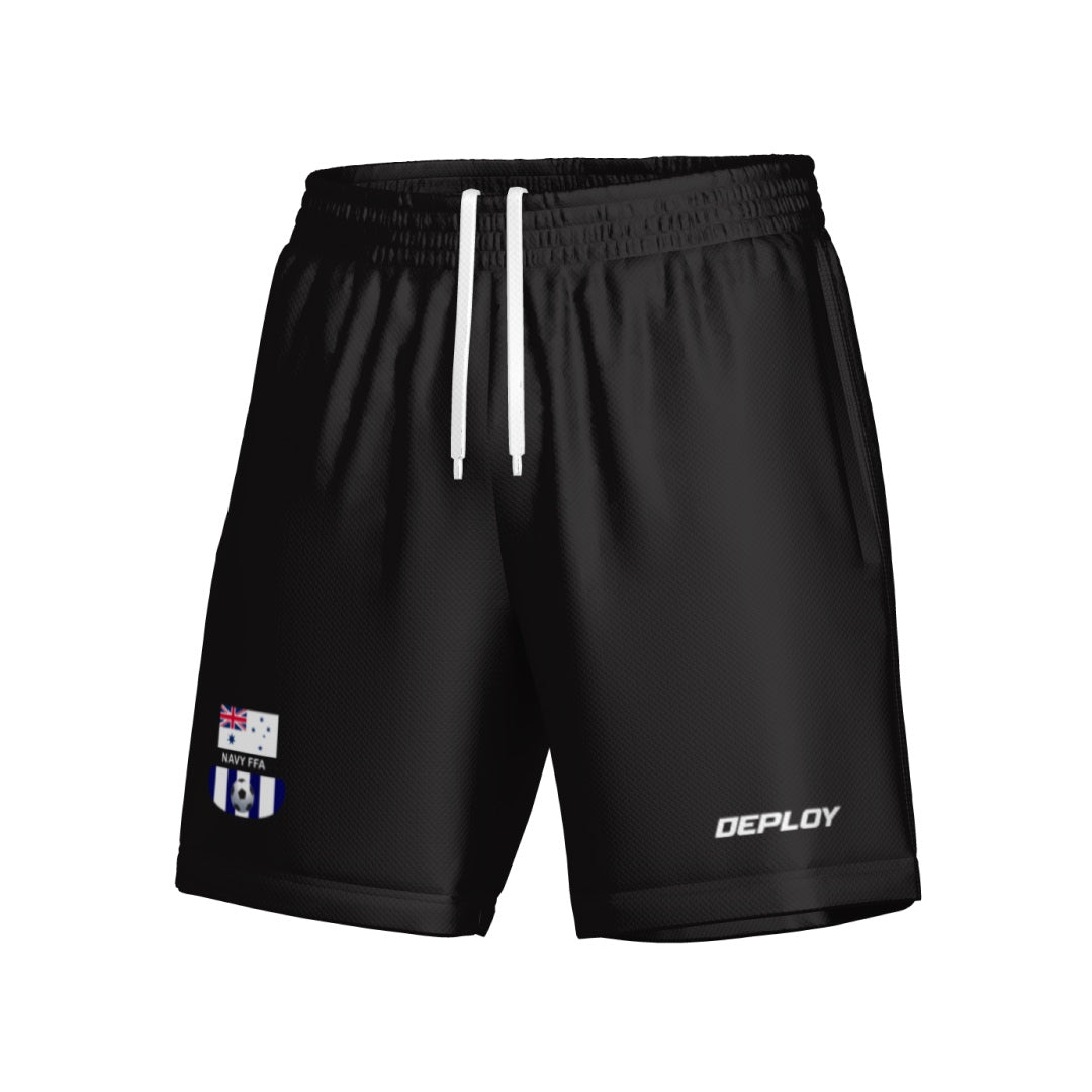 Navy FFA Casual Shorts - Unisex