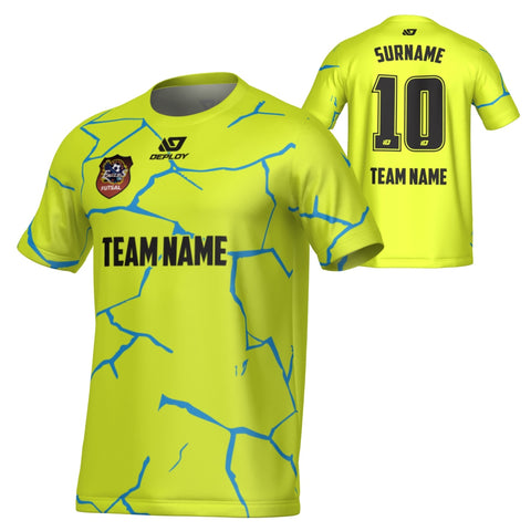 CHANDLER FUTSAL - CRACKS - NEON YELLOW