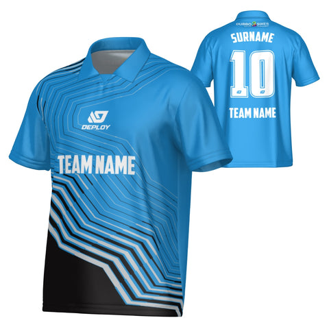 DUBBO 6s SUMMER - CIRCUIT FLURO BLUE
