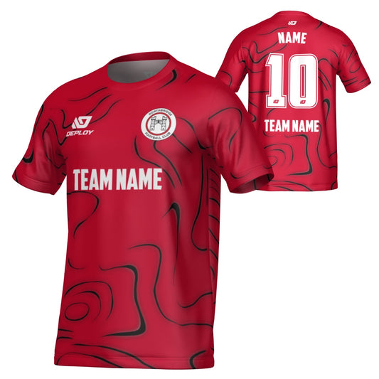 Northbridge FC - Flight Jersey Marble - Red