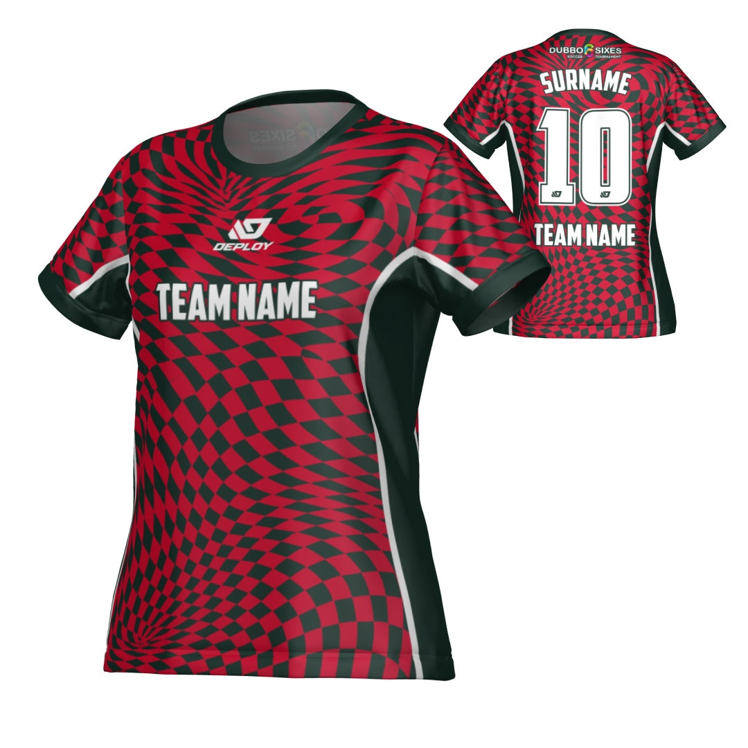 DUBBO 6s SUMMER - LADIES VORTEX RED