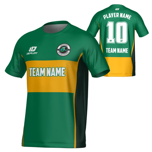 COFFS SUMMER 6'S - SHIFT - GREEN & GOLD