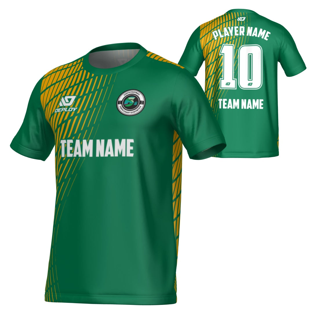COFFS SUMMER 6'S - SPRAY - GREEN