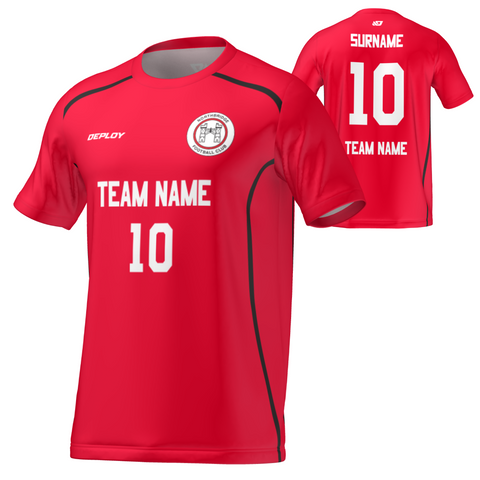 Northbridge FC - Flight Jersey Lines - Red