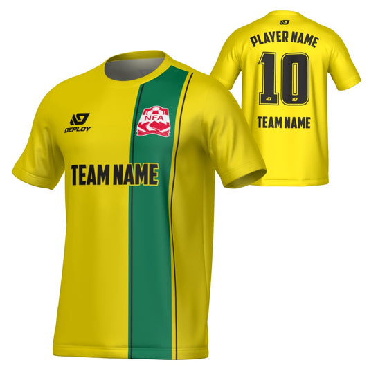 NEPEAN FA SUMMER - EDGE - GOLD & GREEN