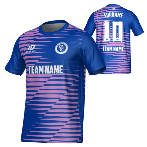 Static Jersey - Royal Blue & Purple