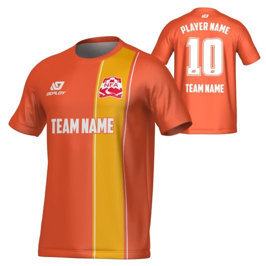 NEPEAN FA - SUMMER - EDGE - ORANGE