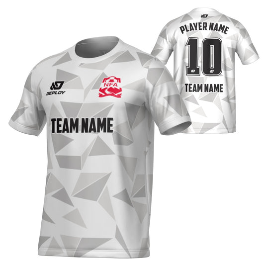 NEPEAN FA SUMMER - SHARDS - WHITE