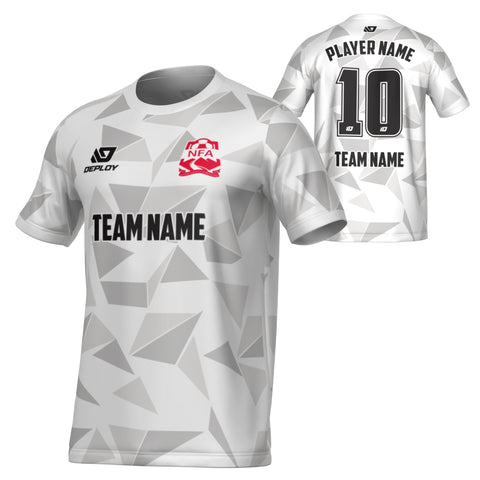 NEPEAN FA SUMMER - SHARDS - WHITE