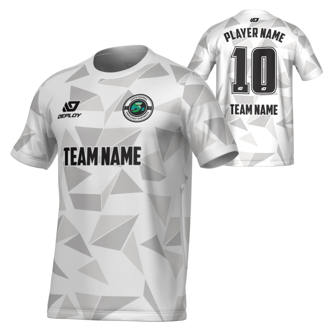 COFFS SUMMER 6'S - SHARDS - WHITE