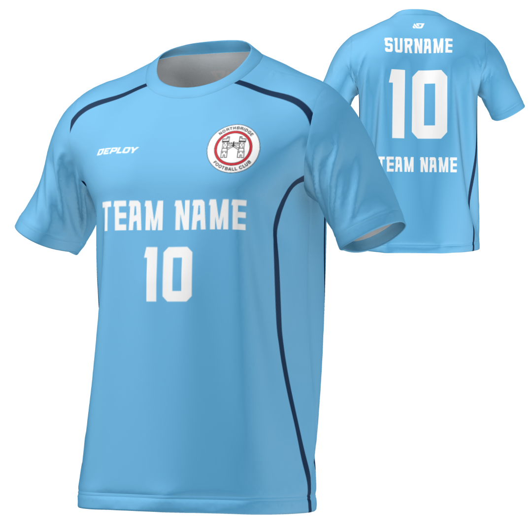 Northbridge FC - Flight Jersey Lines - Sky Blue