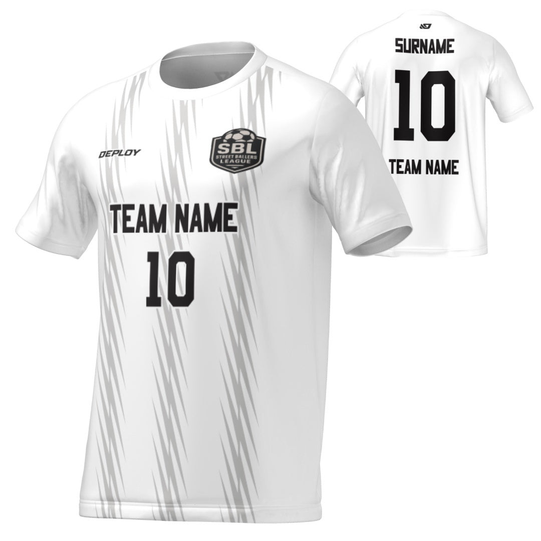 Street Ballers League - Flight Jersey Flash - White