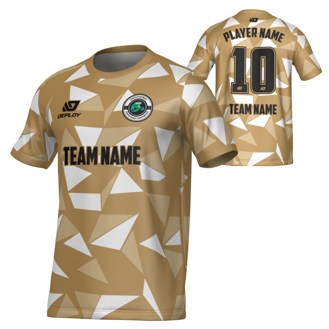 COFFS SUMMER 6'S - SHARDS - VEGAS GOLD & WHITE