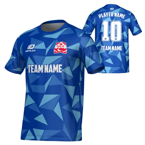 NEPEAN FA SUMMER - SHARDS - BLUE