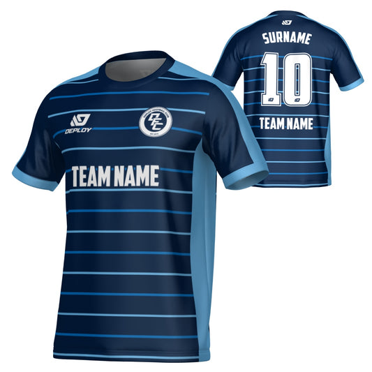 Cadence Jersey - Navy & Sky Blue