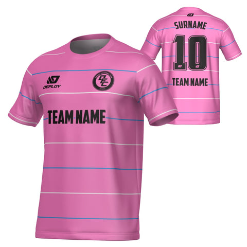 Grid Jersey - Pink