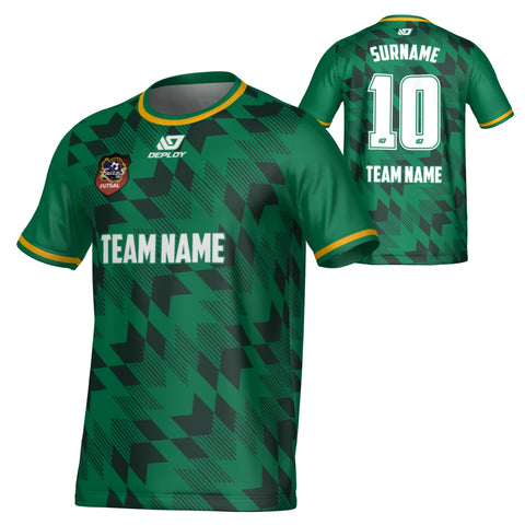 CHANDLER FUTSAL - LEAVES - GREEN & BLACK