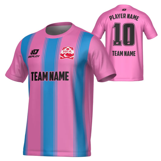 NEPEAN FA SUMMER - PILLARS - PINK & SKY BLUE