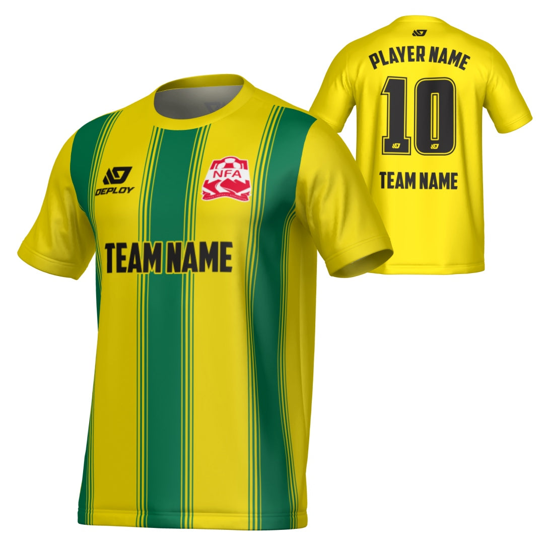NEPEAN FA SUMMER - PILLARS - YELLOW & GREEN
