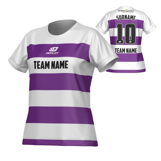DUBBO 6s SUMMER - LADIES HOOPS PURPLE