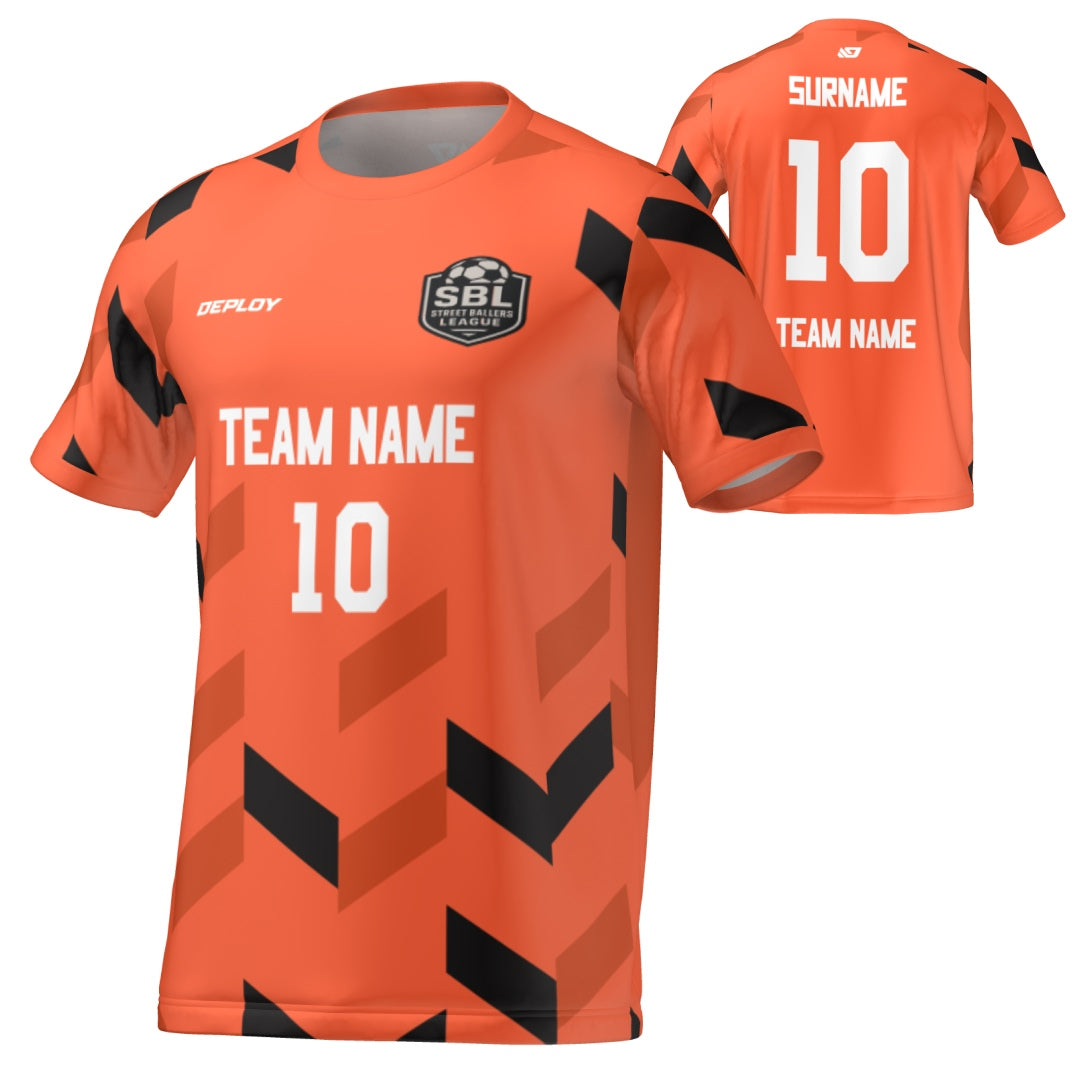 Street Ballers League - Flight Jersey Arrows - Orange