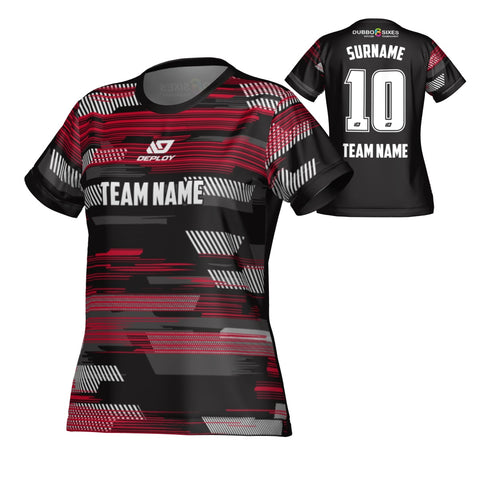 DUBBO 6s SUMMER - LADIES GLITCH RED