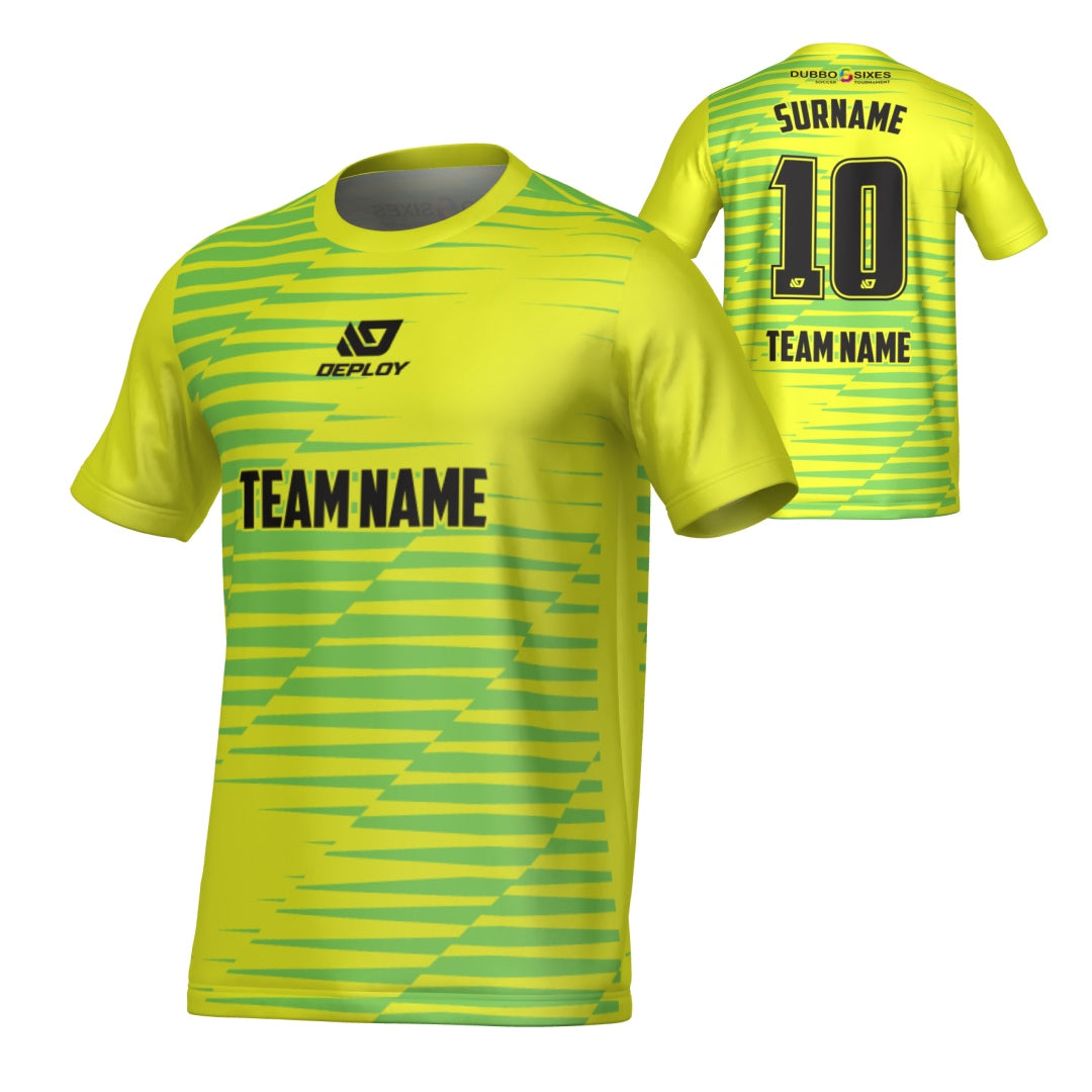 DUBBO 6s SUMMER - STATIC FLURO GREEN