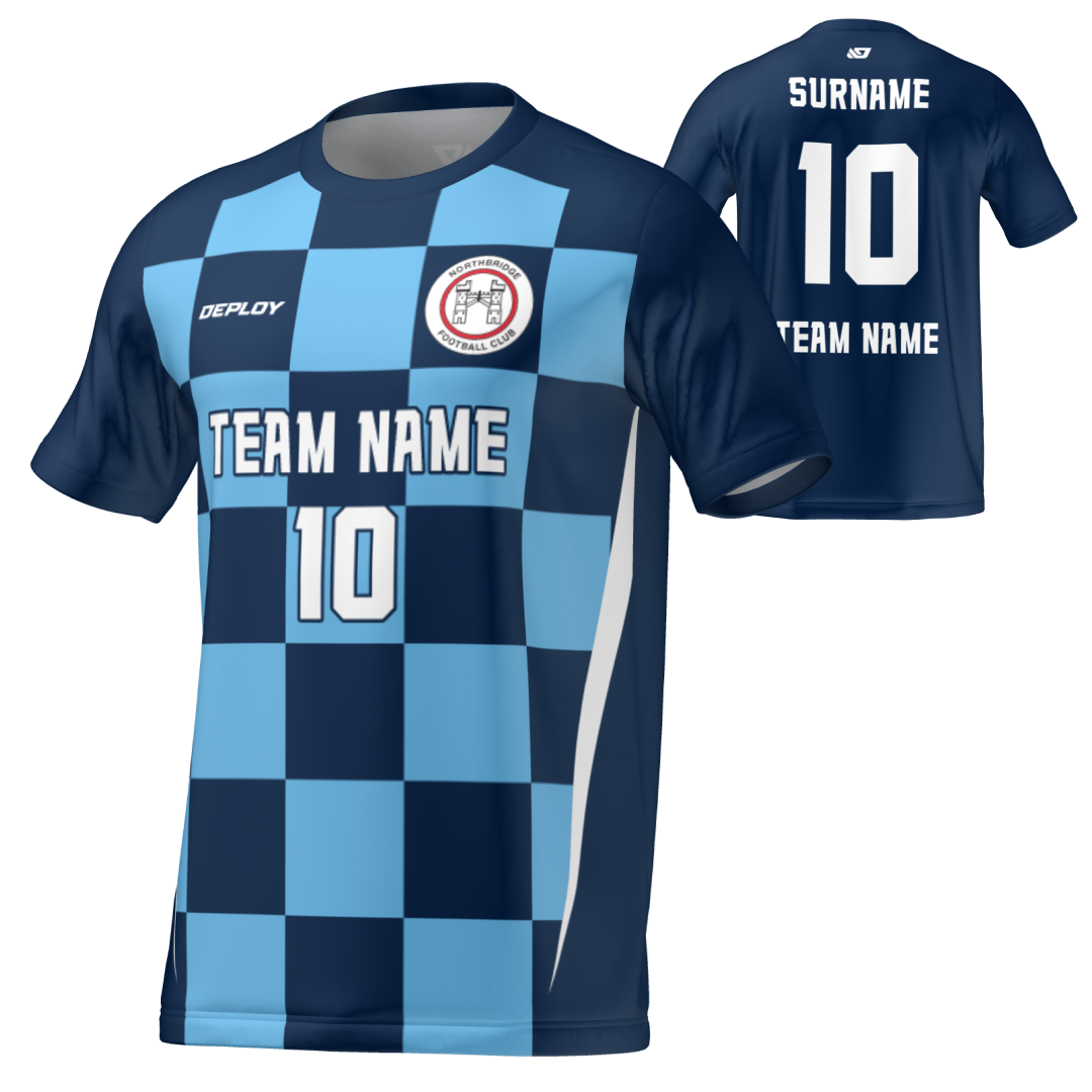 Northbridge FC - Flight Jersey Checkers - Navy