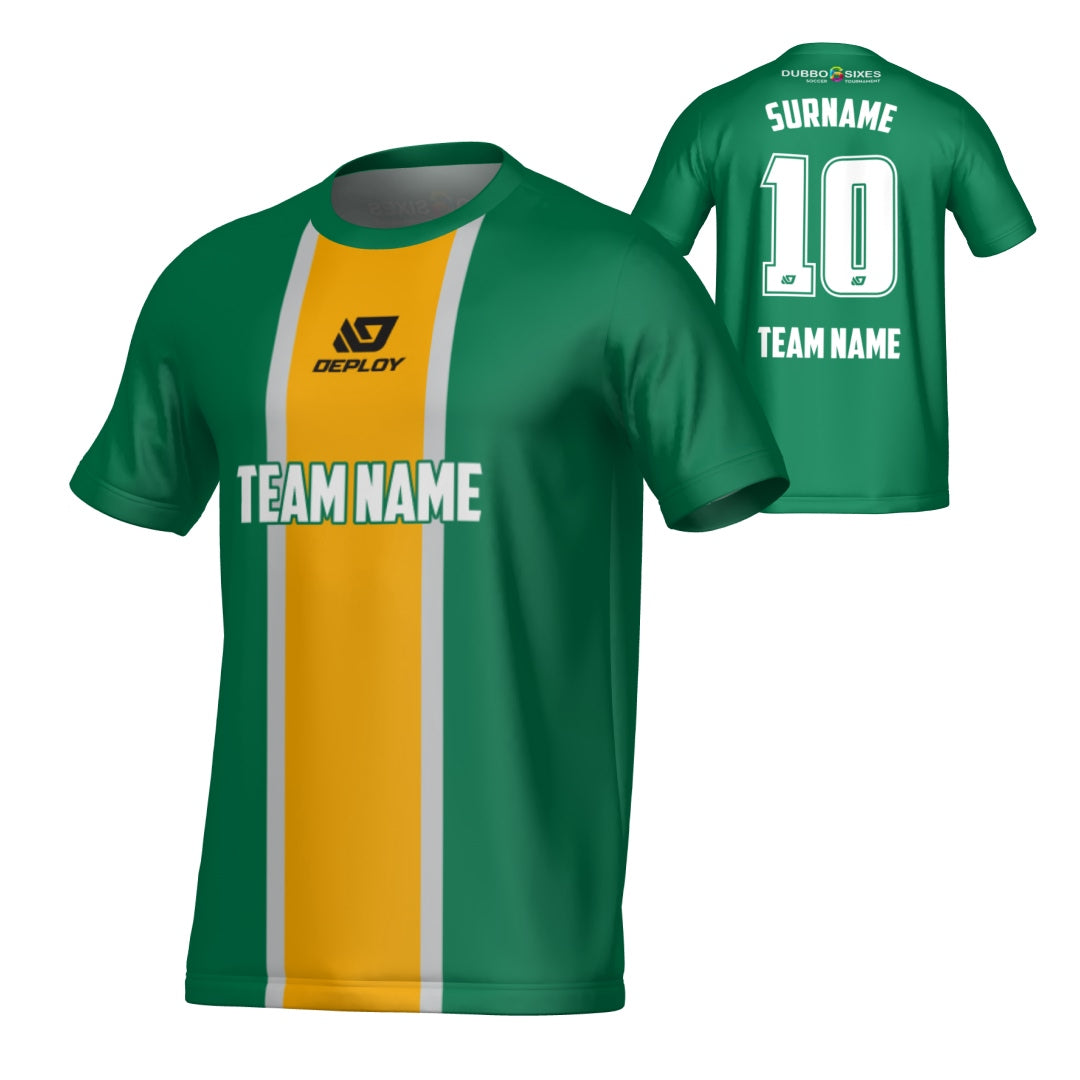 DUBBO 6s SUMMER - STRIPE GREEN