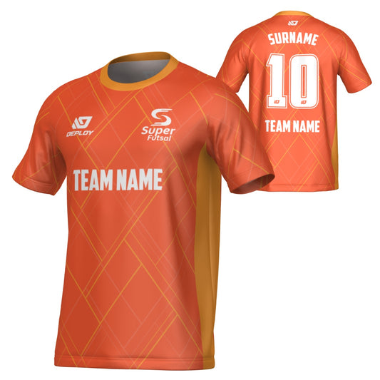 SUPER FUTSAL - PLAID - ORANGE