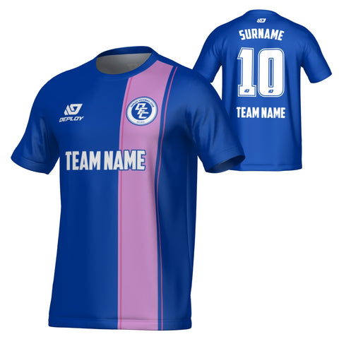 Edge Jersey - Royal Blue & Purple