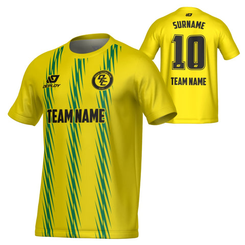 Zig Zag Jersey - Yellow