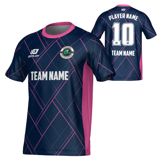 COFFS SUMMER 6'S - PLAID - NAVY & PINK
