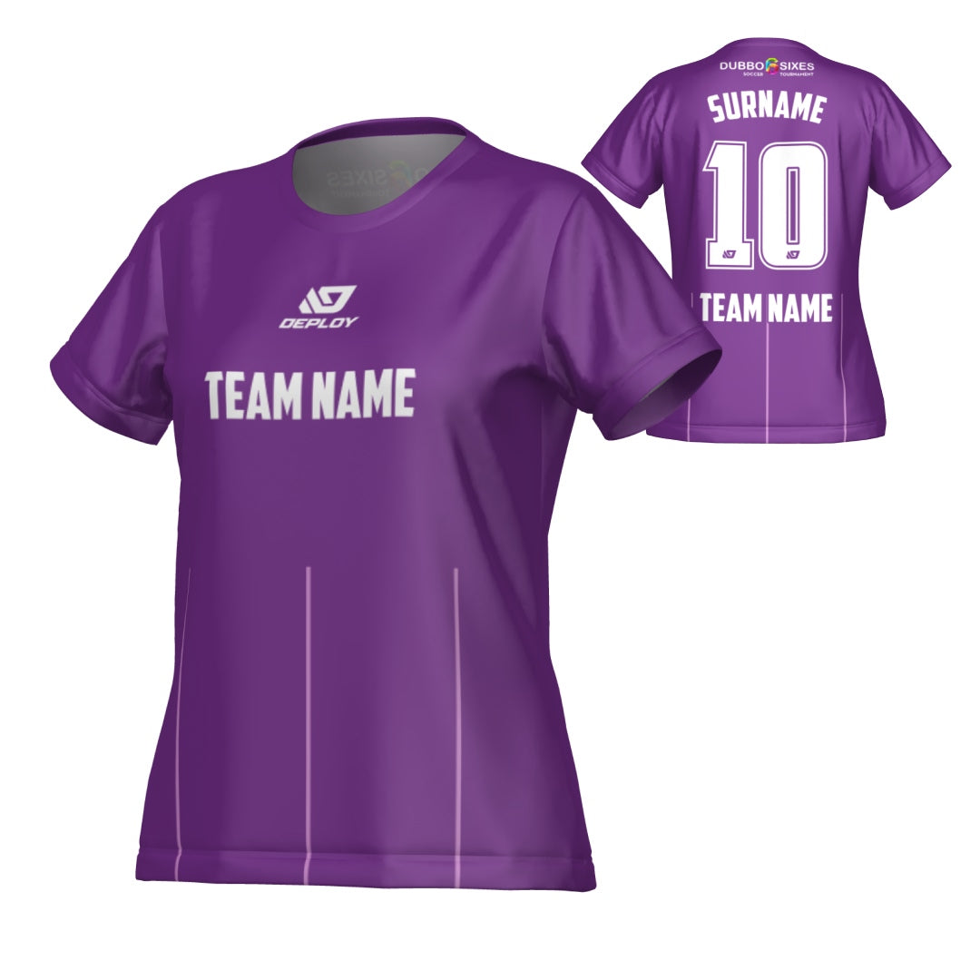 DUBBO 6s SUMMER - LADIES LINEAR PURPLE