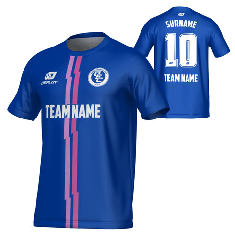 Lightning Jersey - Royal Blue & Purple
