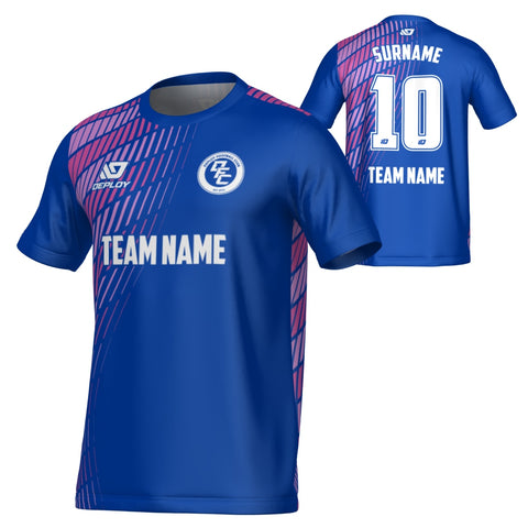 Spray Jersey - Royal Blue & Purple
