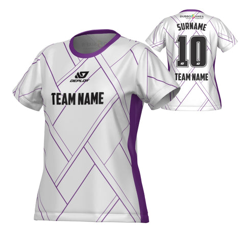 DUBBO 6s SUMMER - LADIES PLAID PURPLE