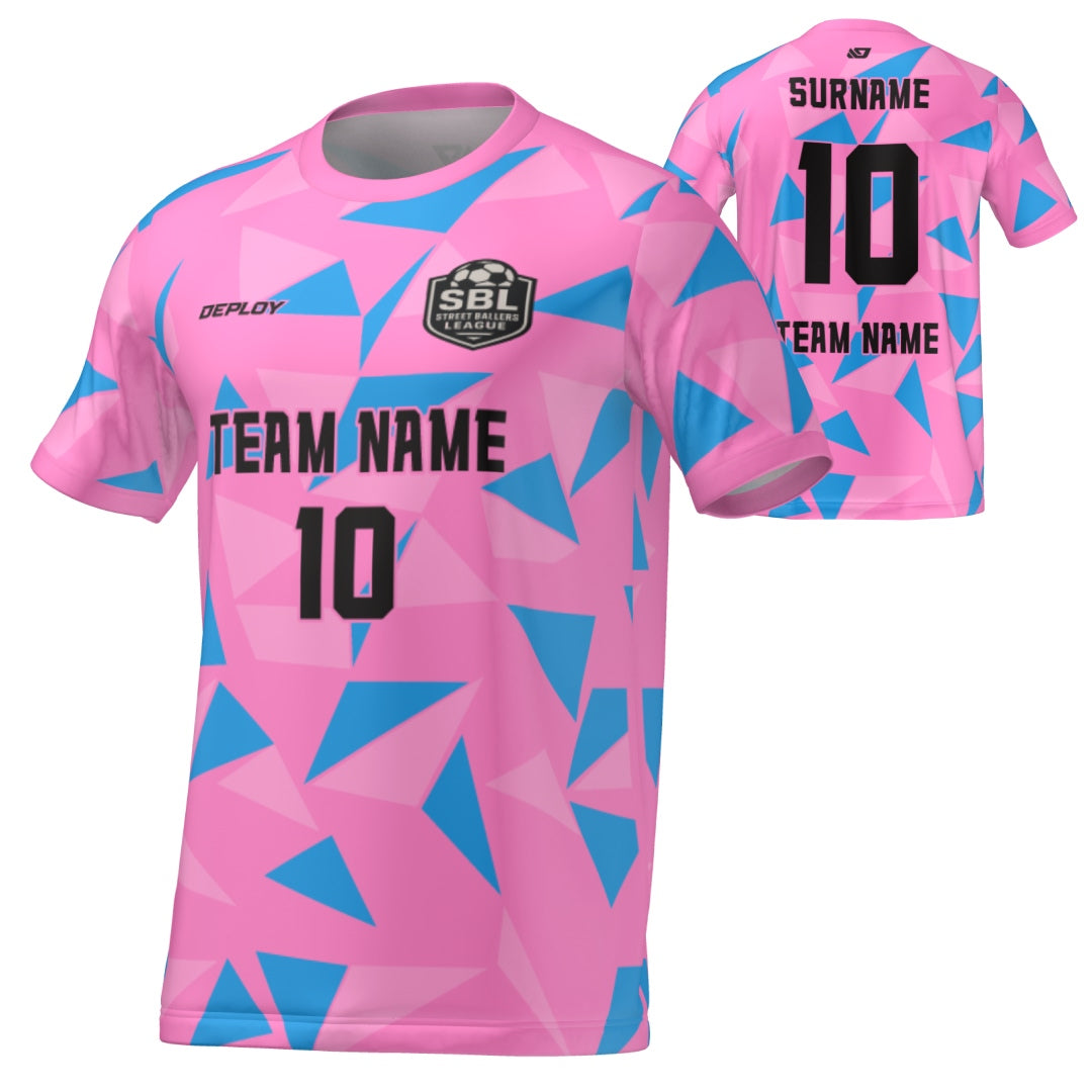 Street Ballers League - Flight Jersey Fragments - Pink