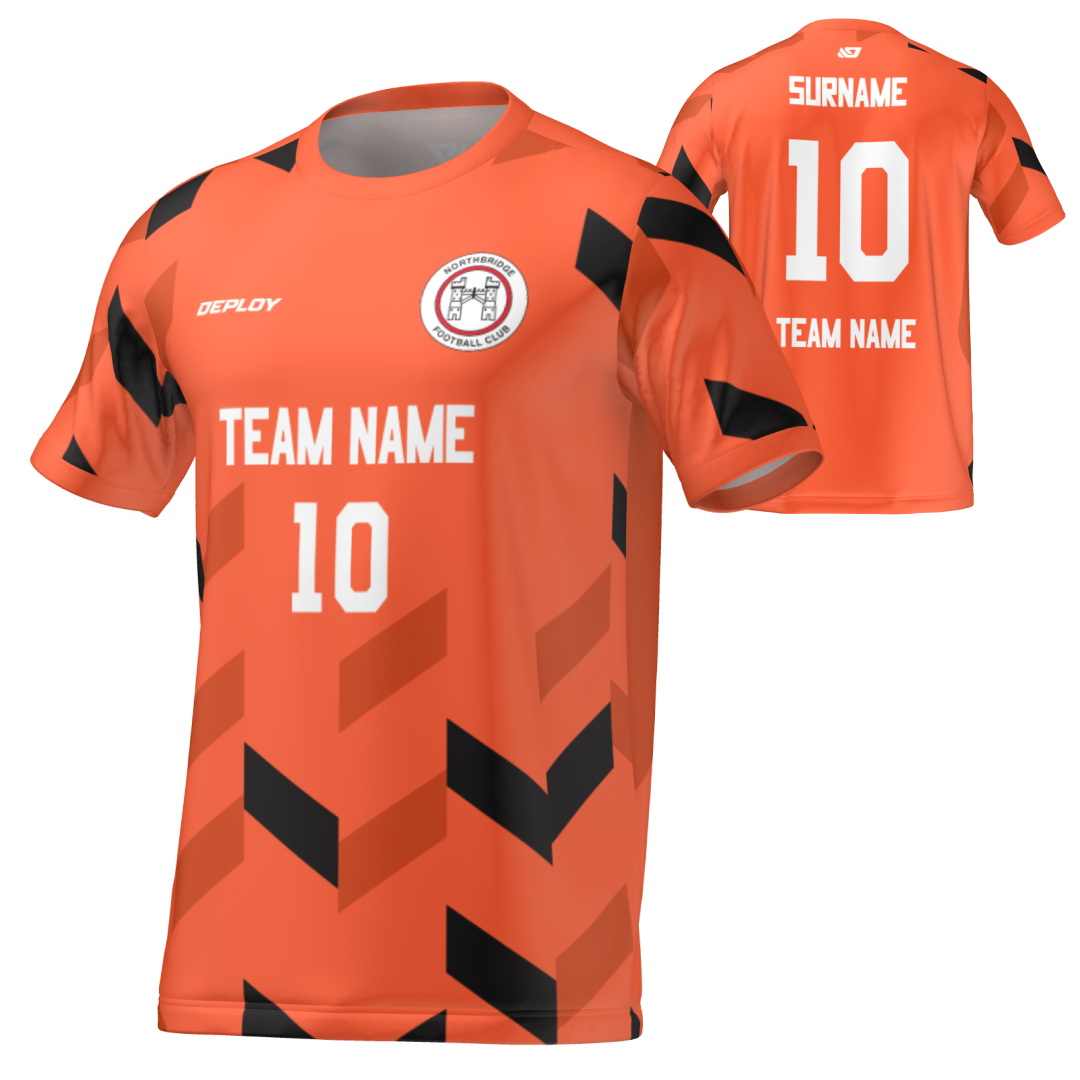 Northbridge FC - Flight Jersey Arrows - Orange