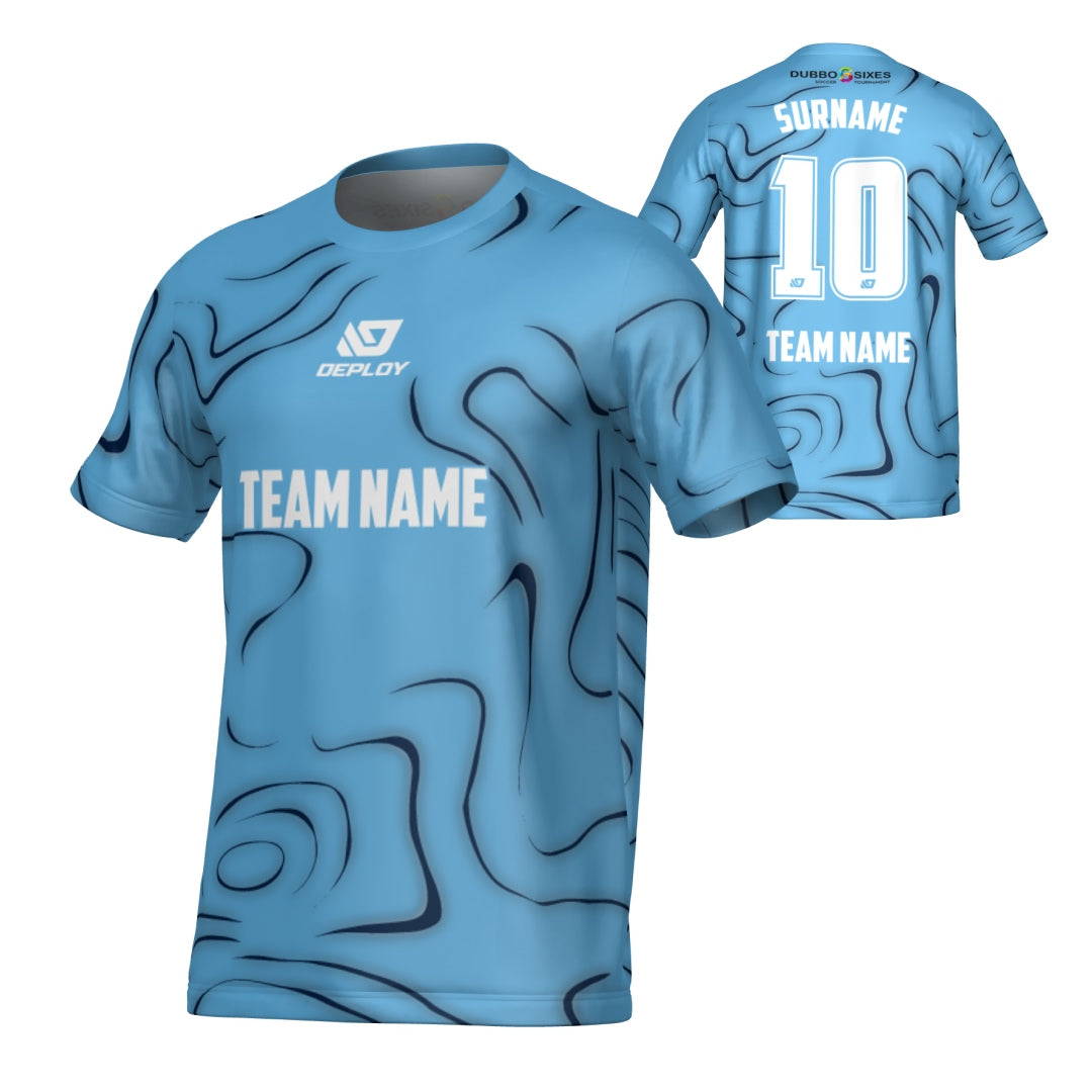 DUBBO 6s SUMMER - MARBLE SKY BLUE