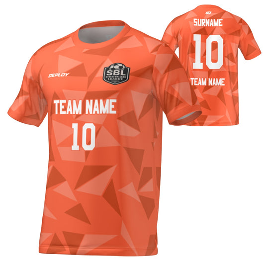 Street Ballers League - Flight Jersey Fragments - Orange