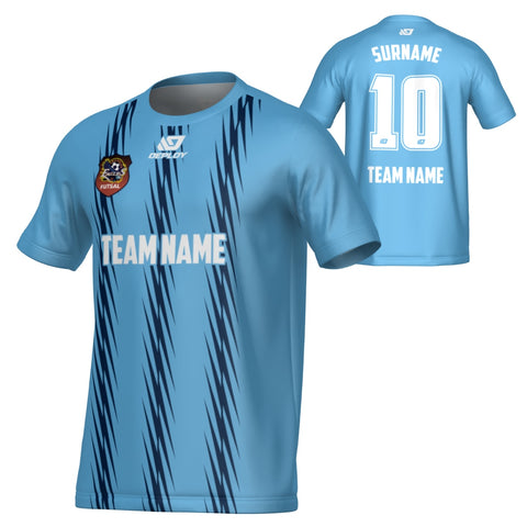 CHANDLER FUTSAL - ZIG ZAG - SKY BLUE