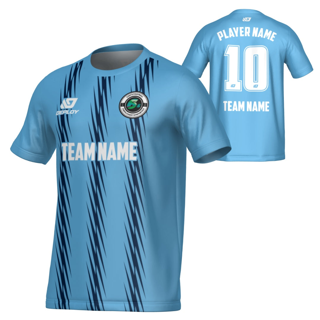 COFFS SUMMER 6'S - ZIG ZAG - SKY BLUE