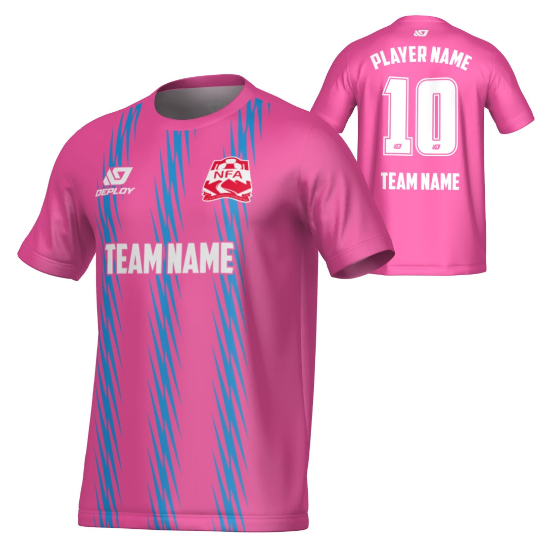 NEPEAN FA SUMMER - ZIG ZAG - PINK
