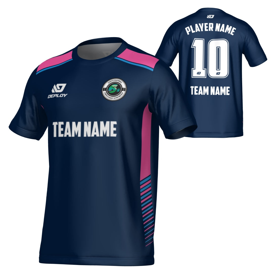 COFFS SUMMER 6'S - APEX - NAVY & PINK