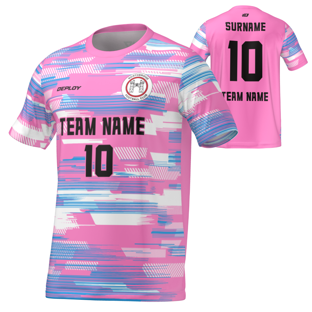 Northbridge FC - Flight Jersey Glitch - Pink