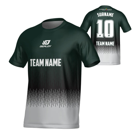 DUBBO 6s SUMMER - FADE FOREST GREEN