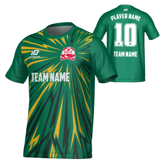 NEPEAN FA SUMMER - BURST - GREEN