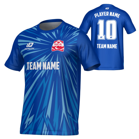 NEPEAN FA SUMMER - BURST - BLUE