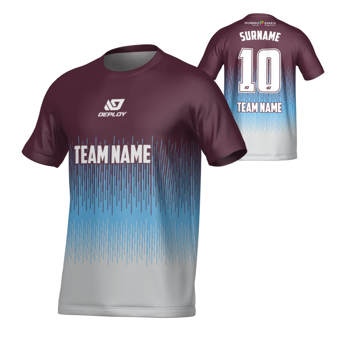 DUBBO 6s SUMMER - FADE MAROON